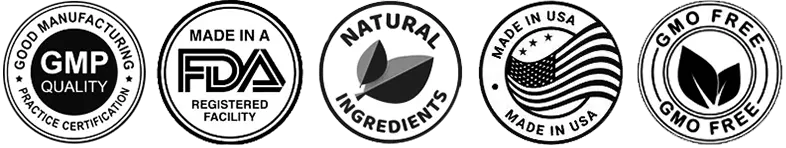 Feilaira made in FDA-registered, GMP certified USA facility logo