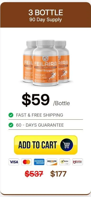 Order Feilaira joint support supplement 90-day supply USA best value